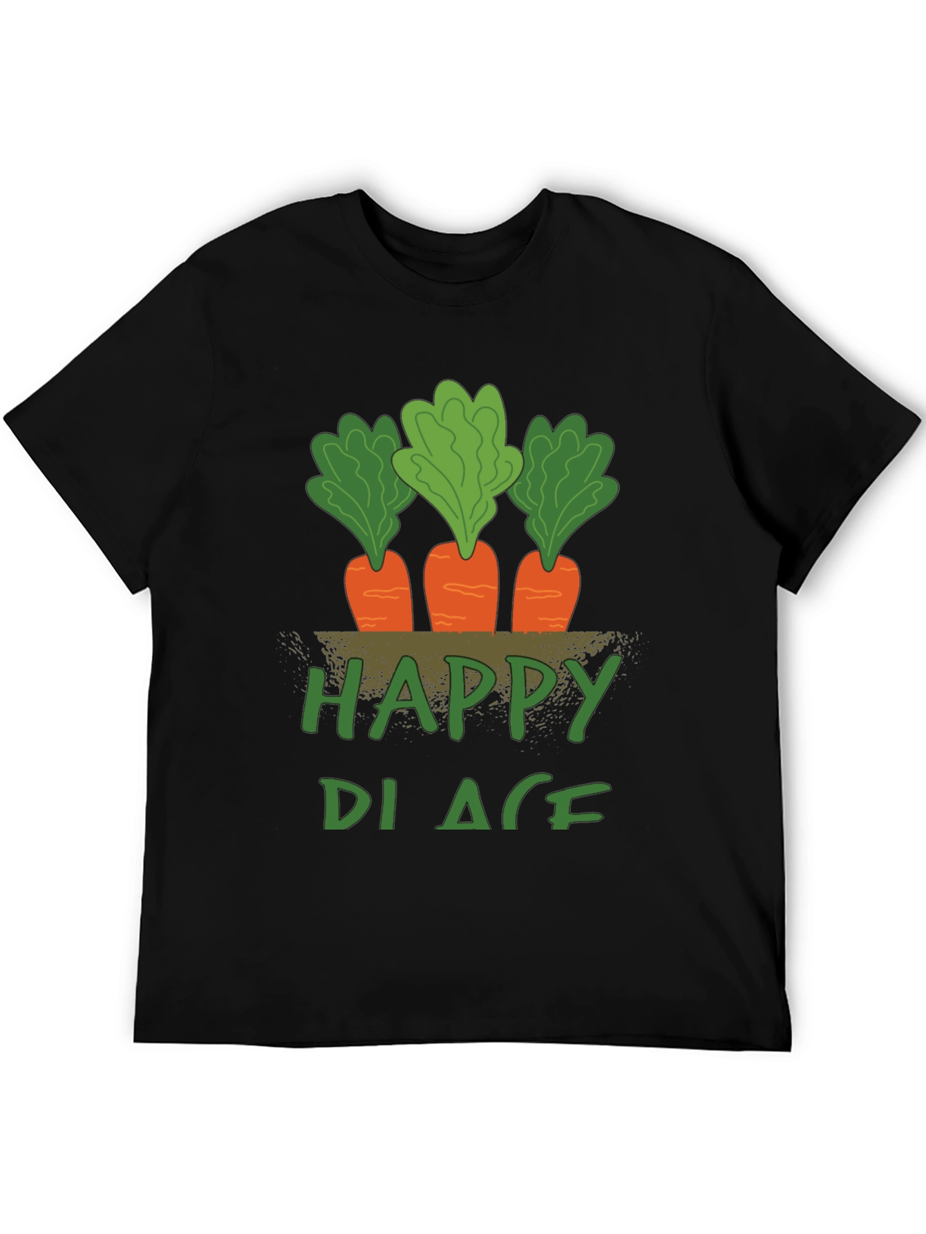Happy Place Carrot Graphic Tee - Unisex