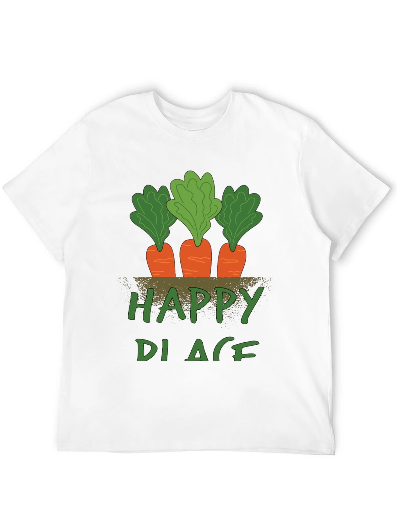 Happy Place Carrot Graphic Tee - Unisex