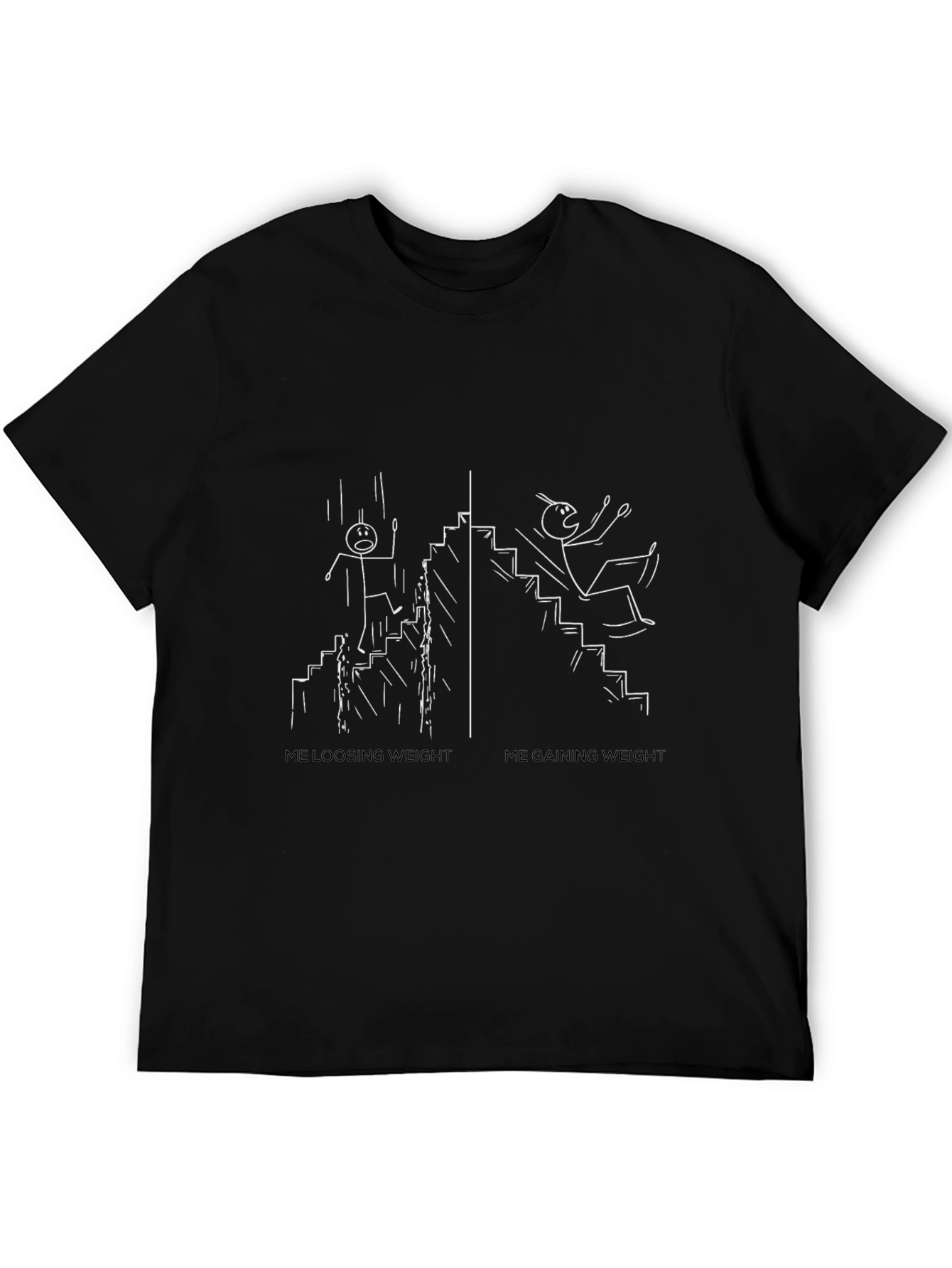 Humorous Weight Loss/Gain T-Shirt