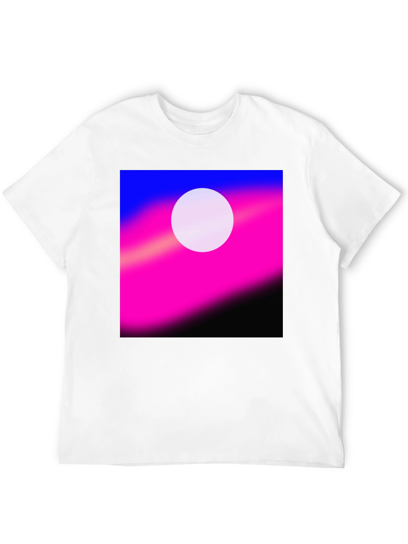 Modern Gradient Circle Graphic Tee