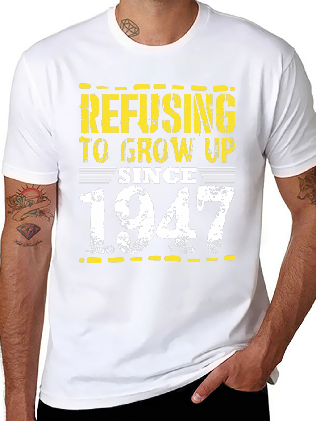Refusing to Grow Up Since 1947 T-Shirt