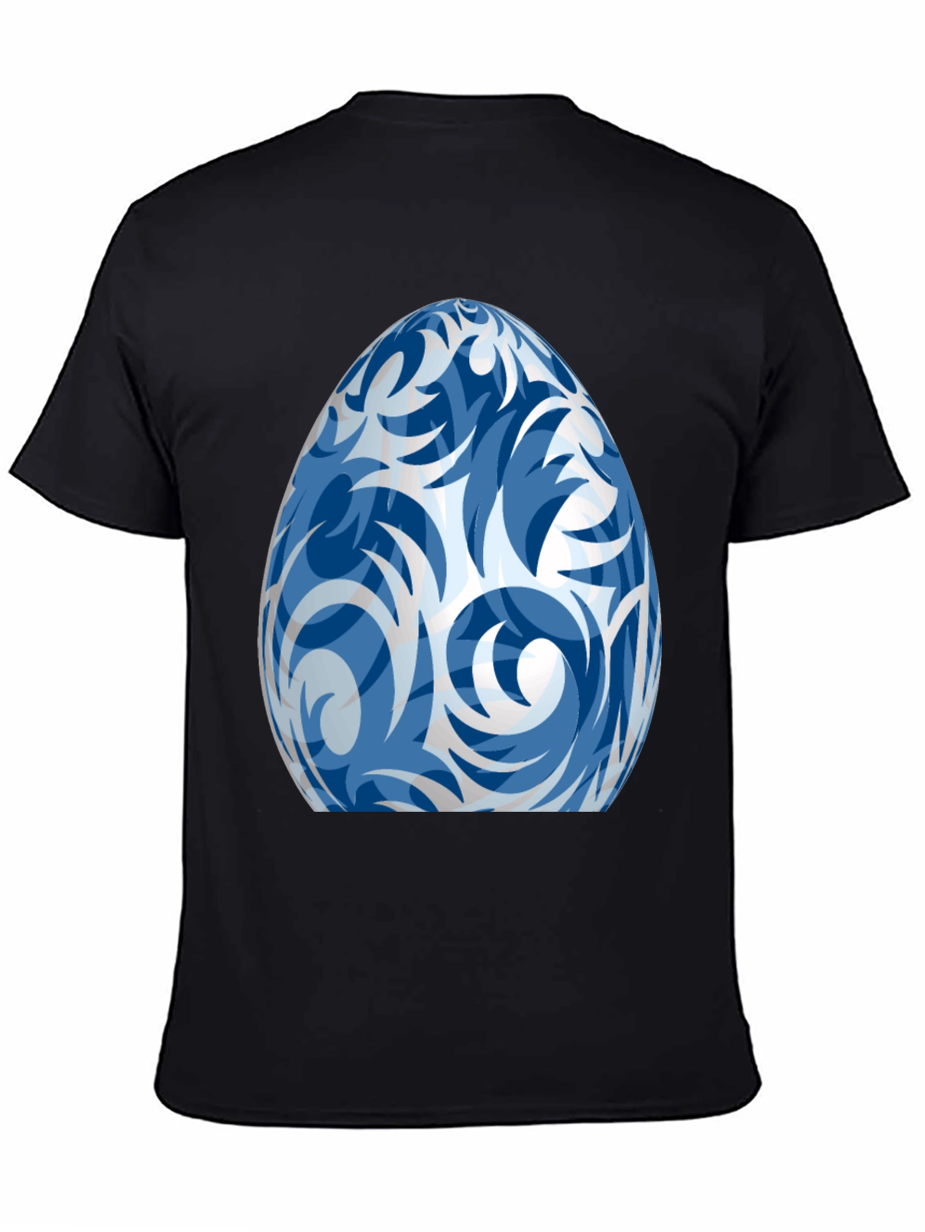 Blue Egg Graphic Tee - Unique Design