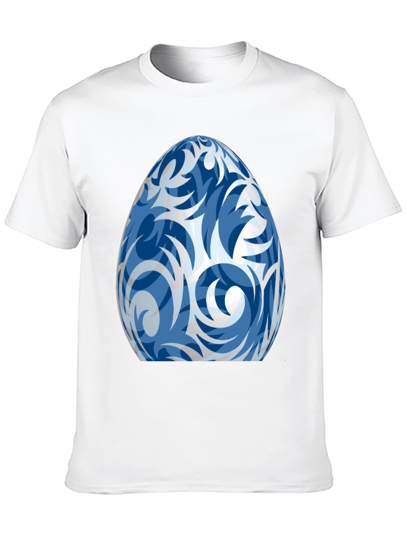 Blue Egg Graphic Tee - Unique Design