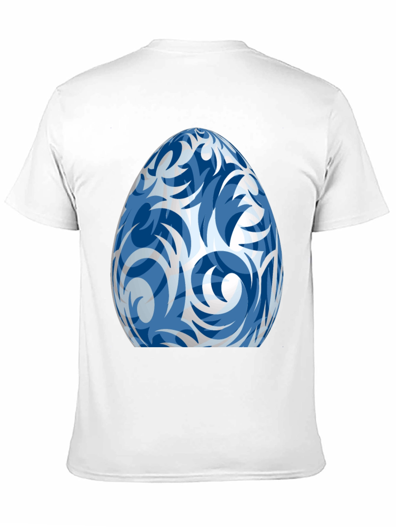 Blue Egg Graphic Tee - Unique Design