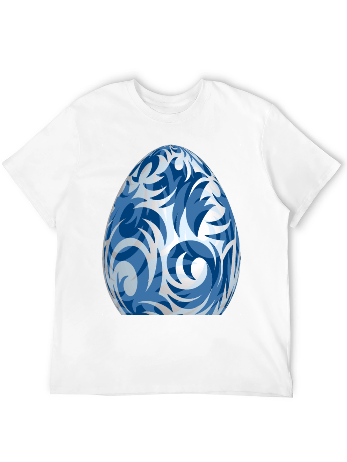 Blue Egg Graphic Tee - Unique Design