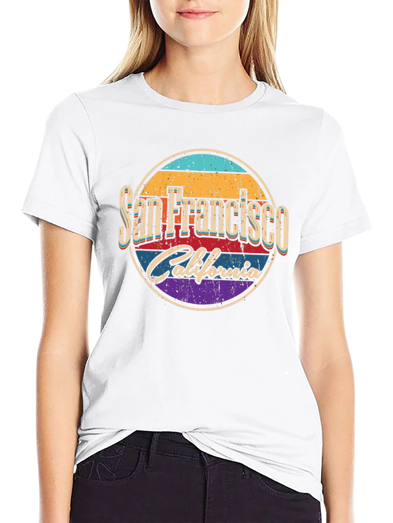 San Francisco California Retro T-Shirt