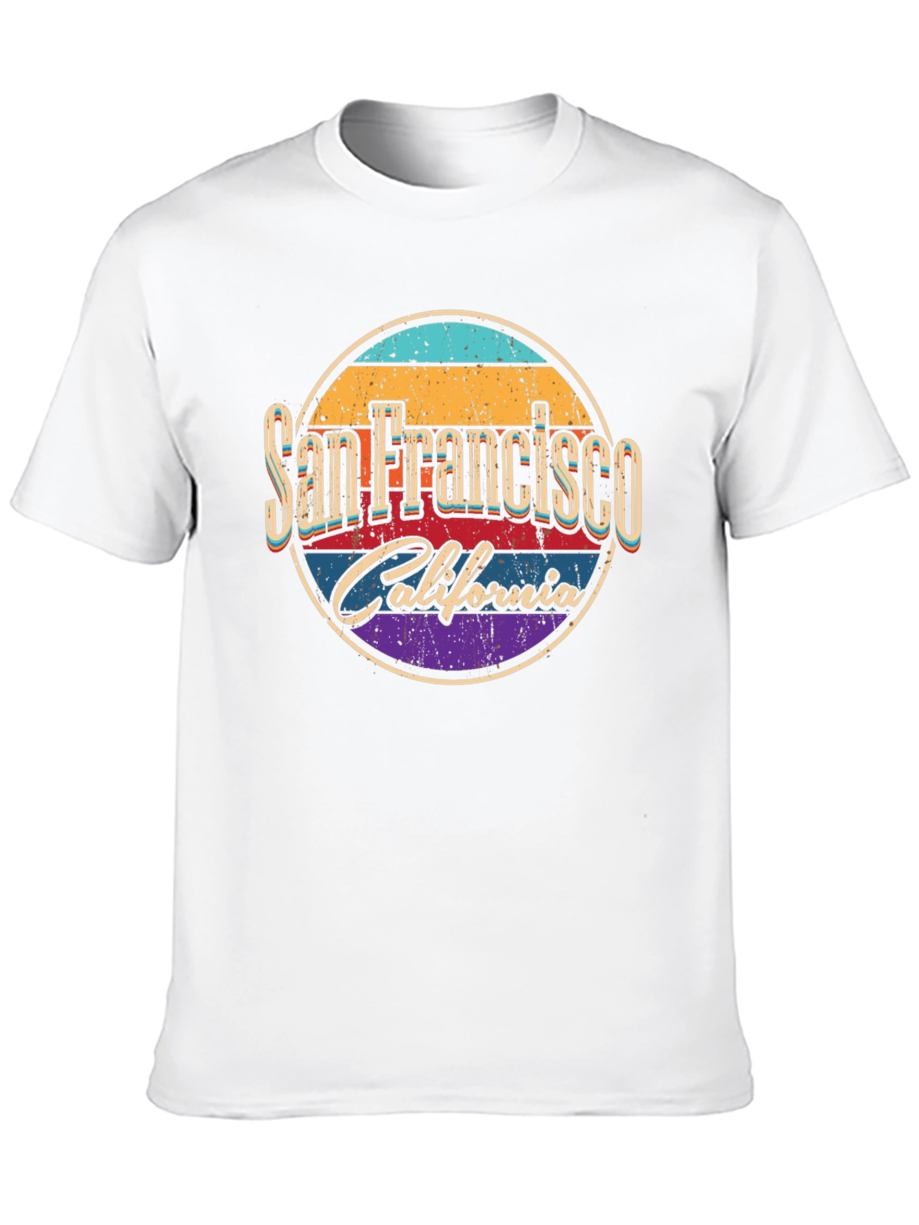 San Francisco California Retro T-Shirt