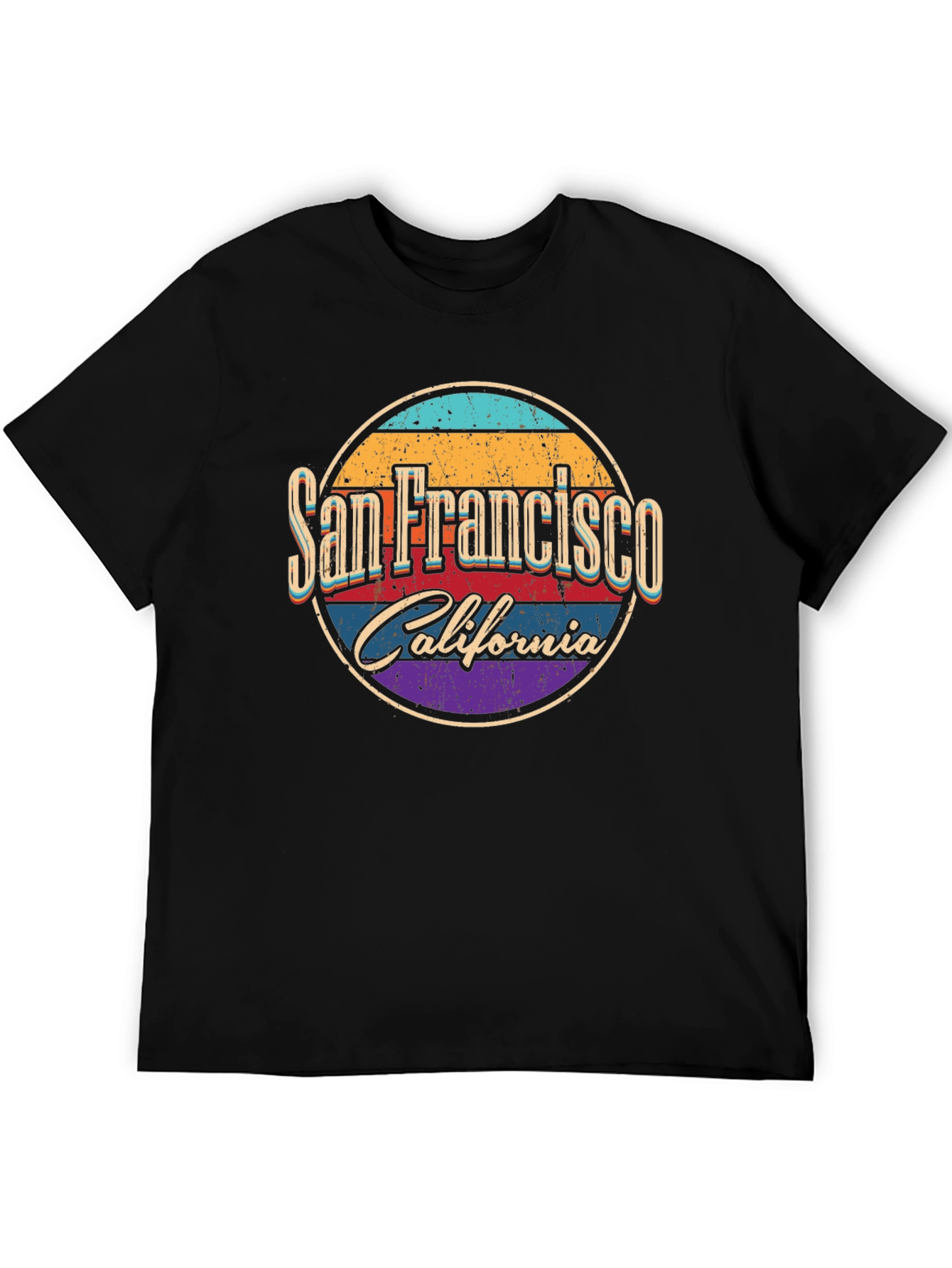 San Francisco California Retro T-Shirt