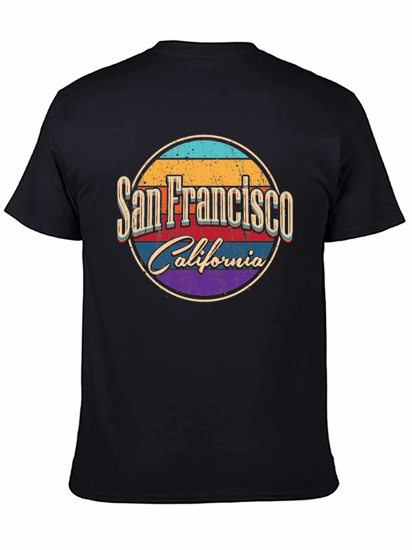 San Francisco California Retro T-Shirt