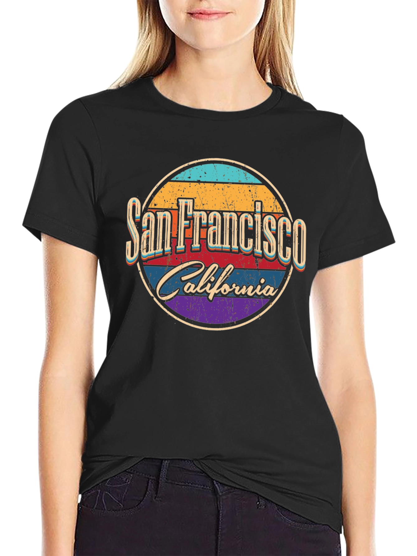 San Francisco California Retro T-Shirt