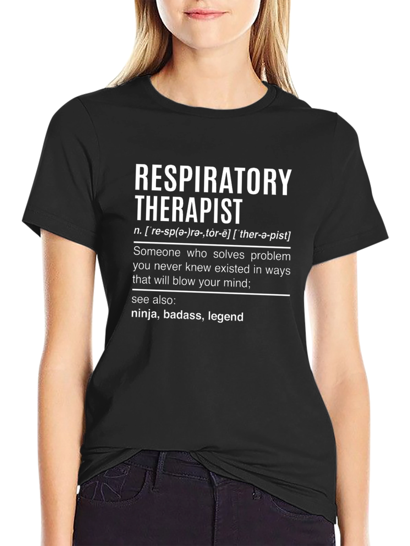 Respiratory Therapist Definition T-Shirt