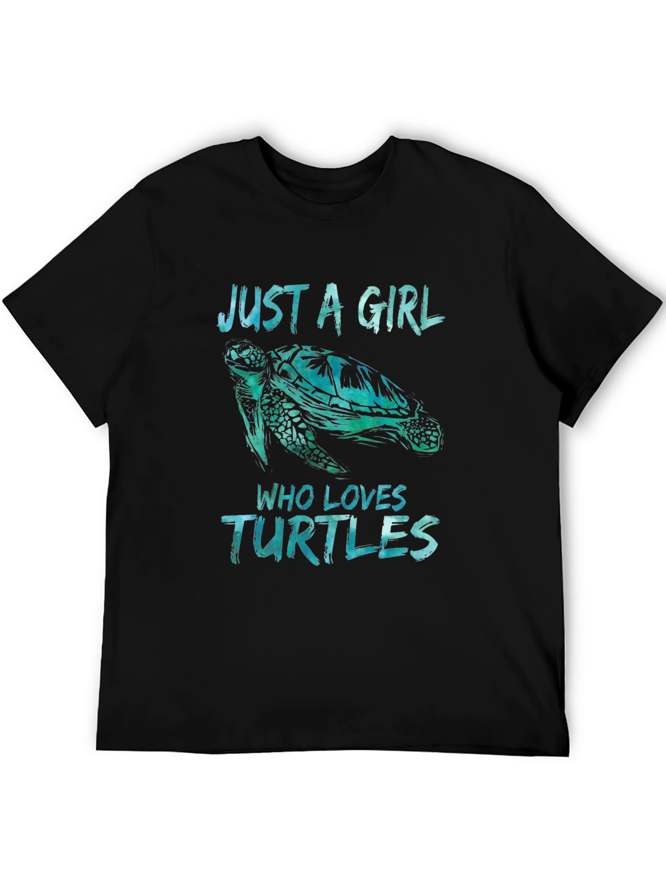 Just A Girl Who Loves Turtles Graphic Tee