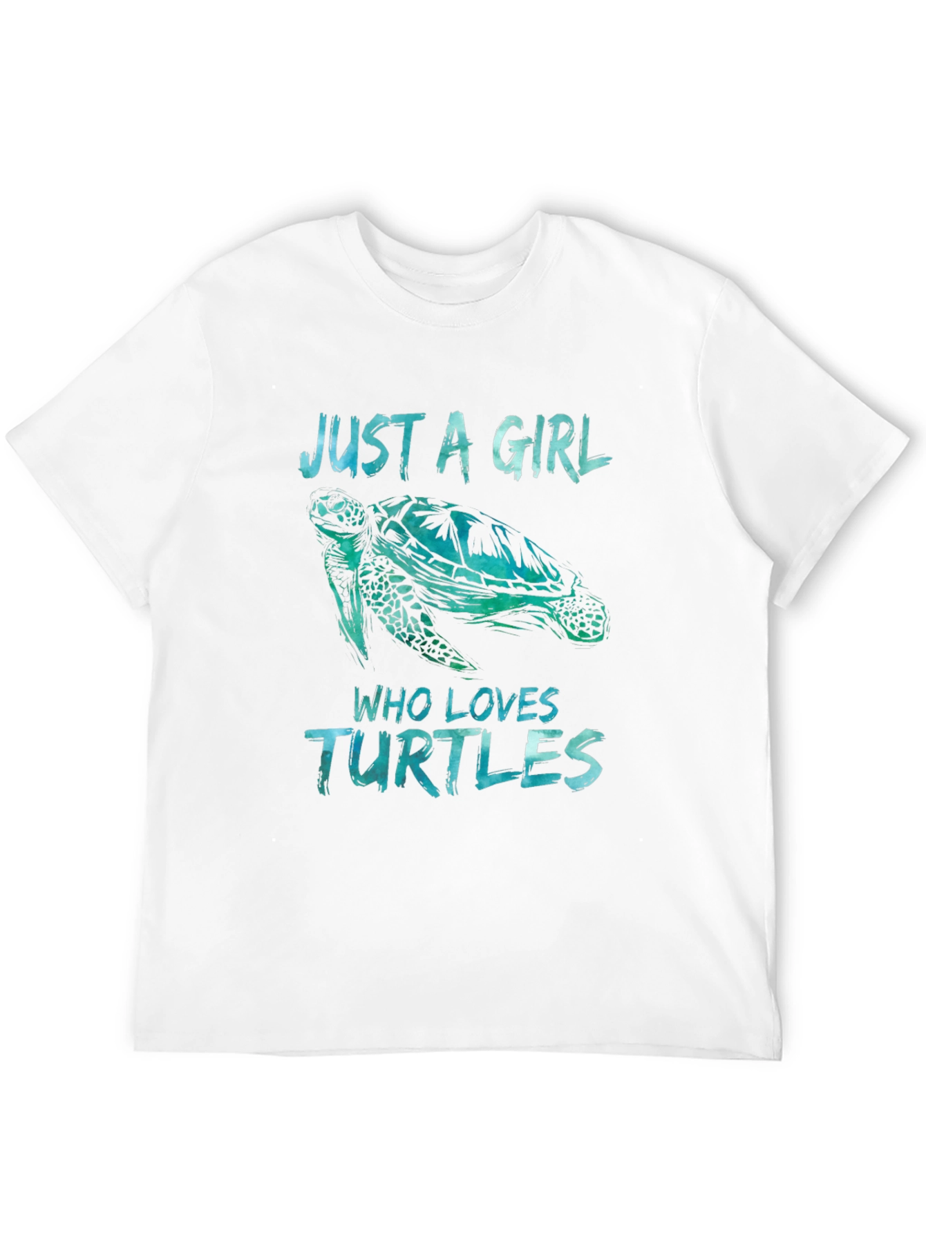 Just A Girl Who Loves Turtles Graphic Tee