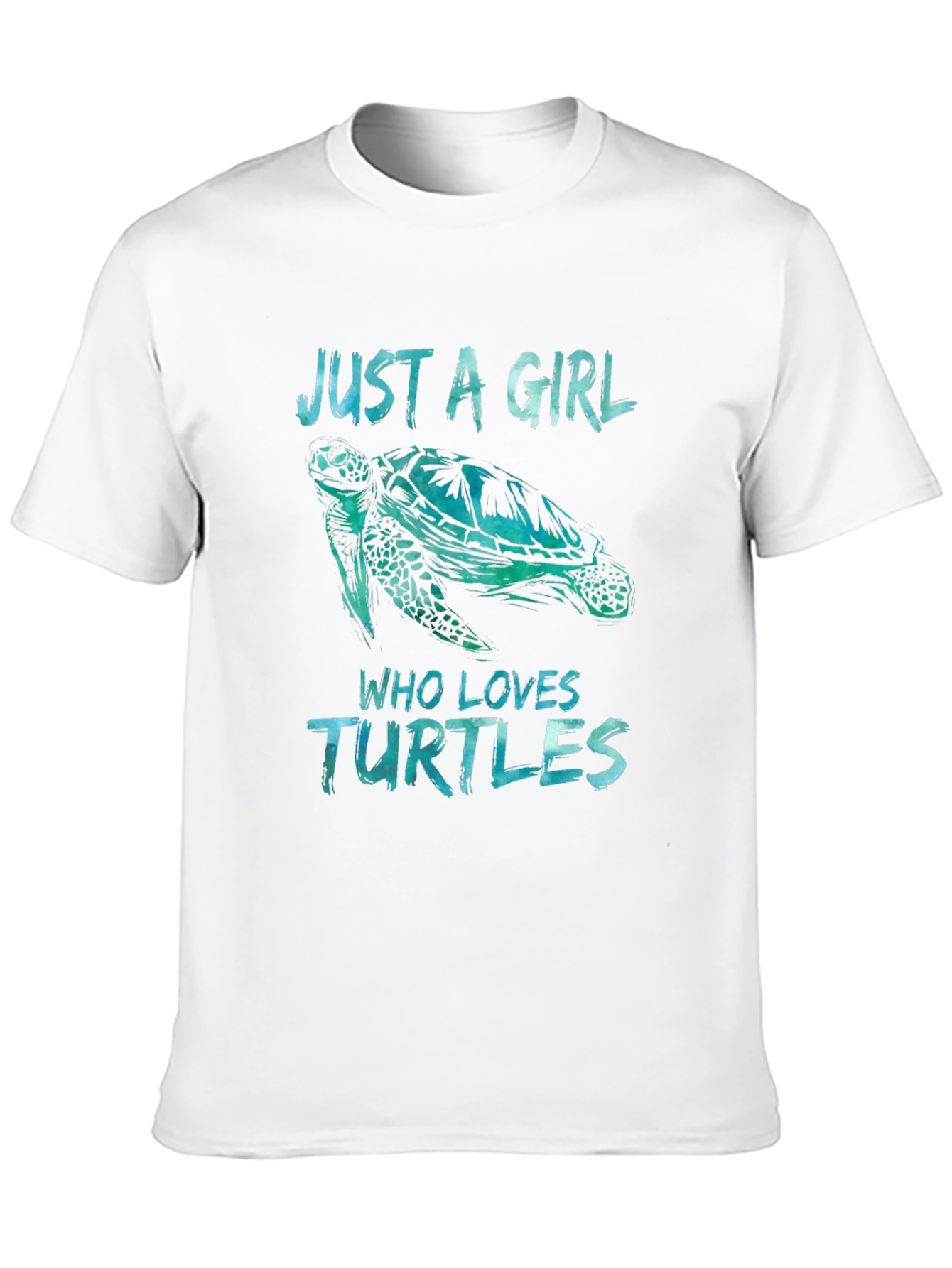 Just A Girl Who Loves Turtles Graphic Tee