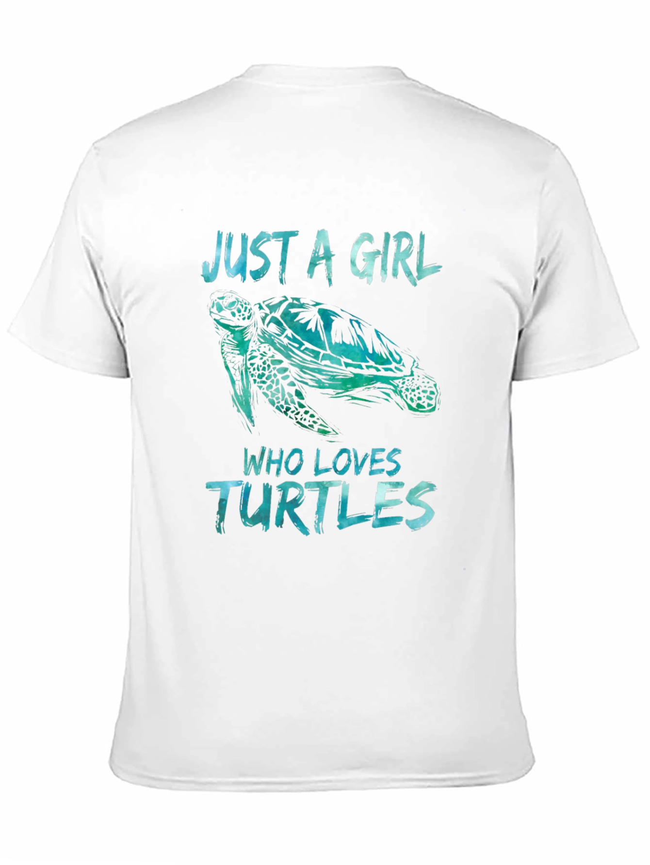 Just A Girl Who Loves Turtles Graphic Tee
