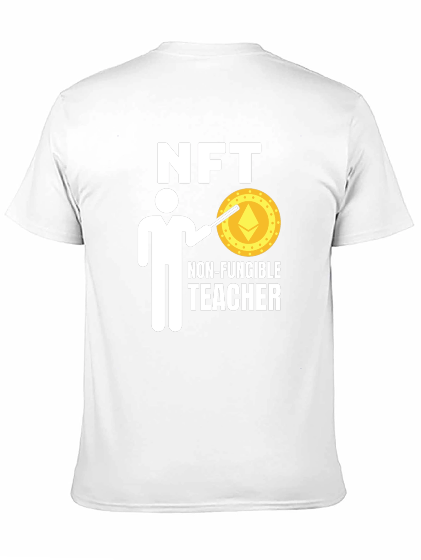 NFT Teacher Black T-Shirt - Crypto Education