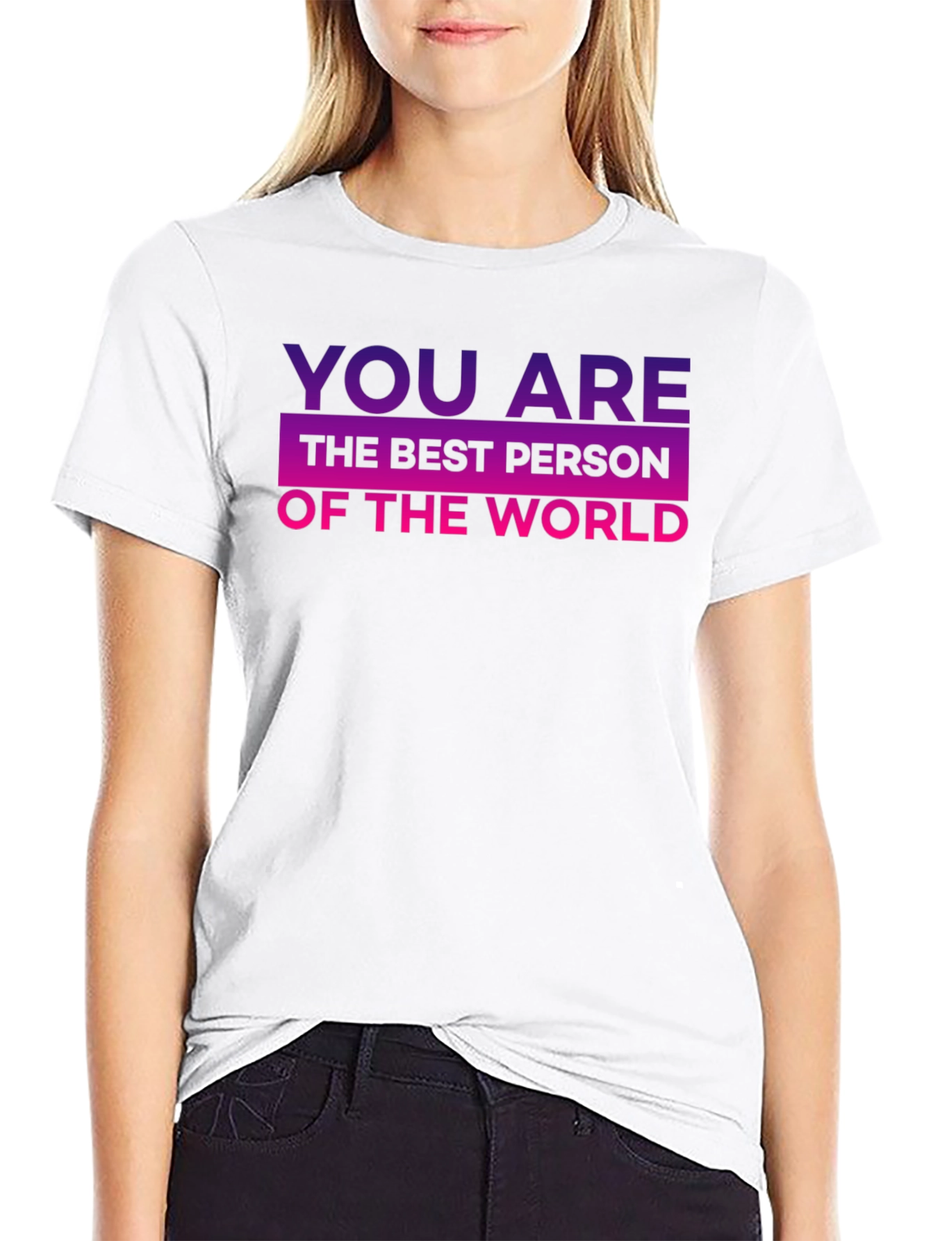 Best Person T-Shirt - Motivational Tee