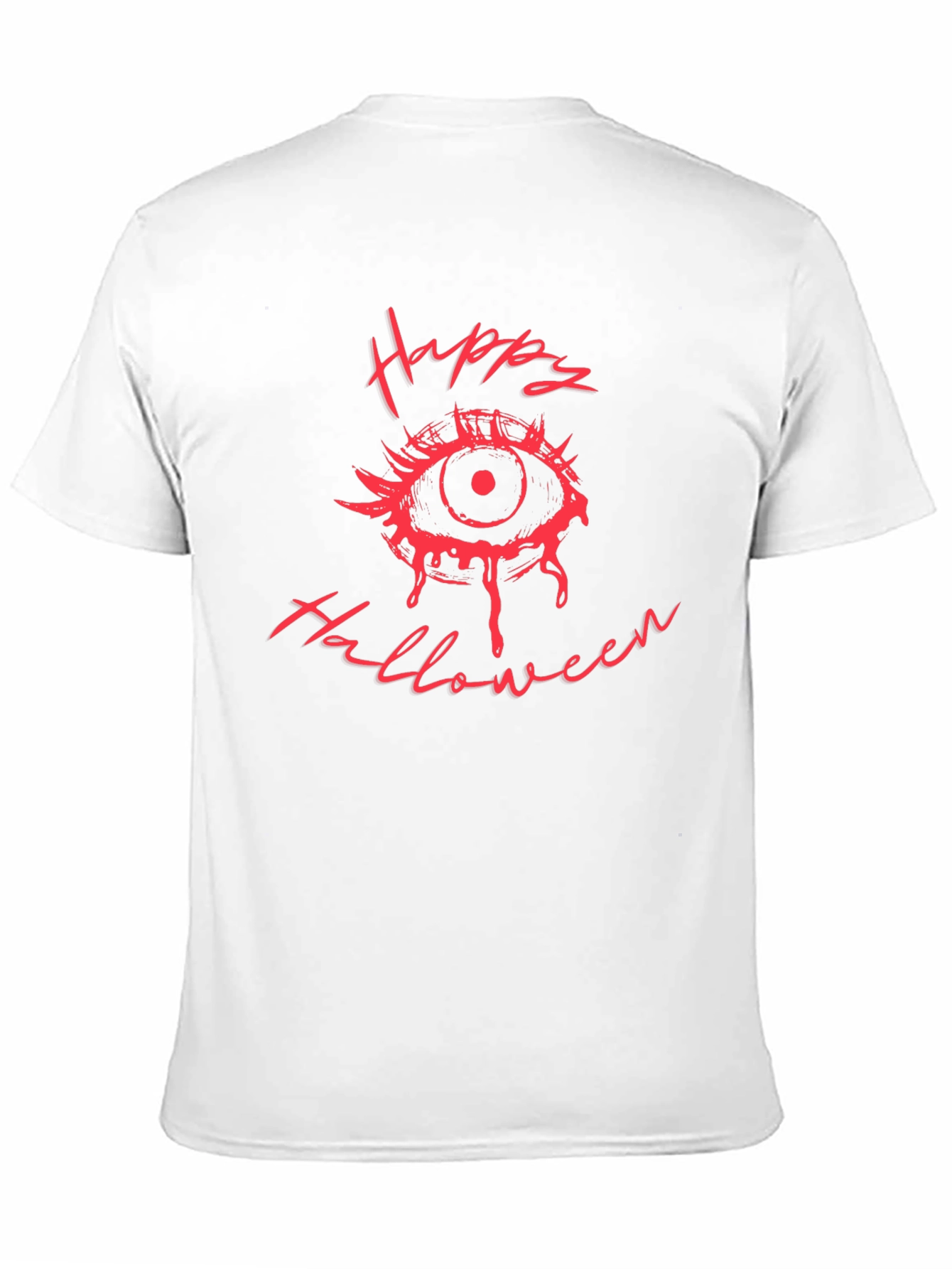 Happy Halloween Eye Graphic T-Shirt - Spooky Season
