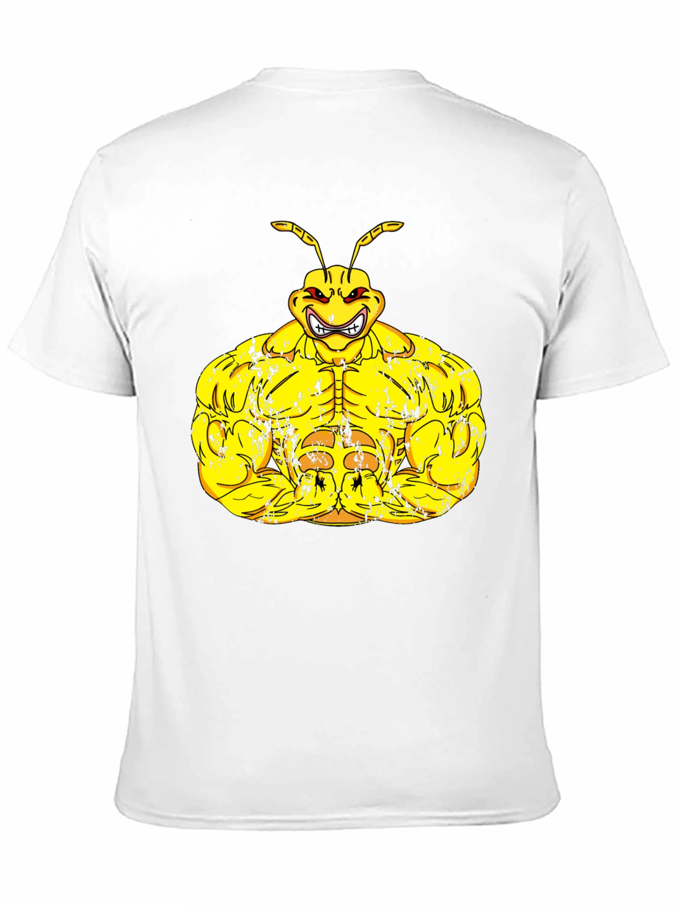 Muscle Ant Graphic Black T-Shirt