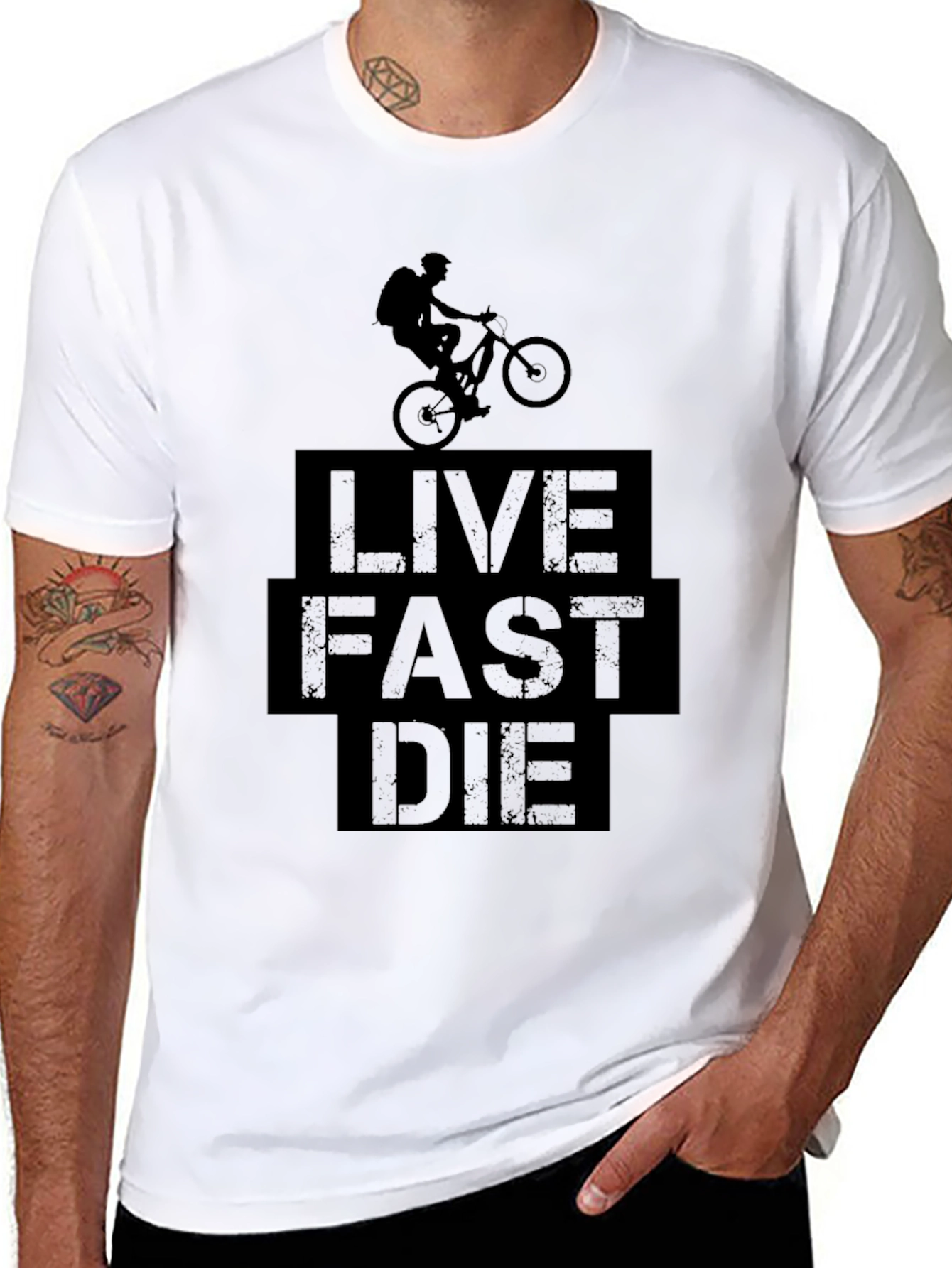Live Fast Die - Mens Graphic Tee