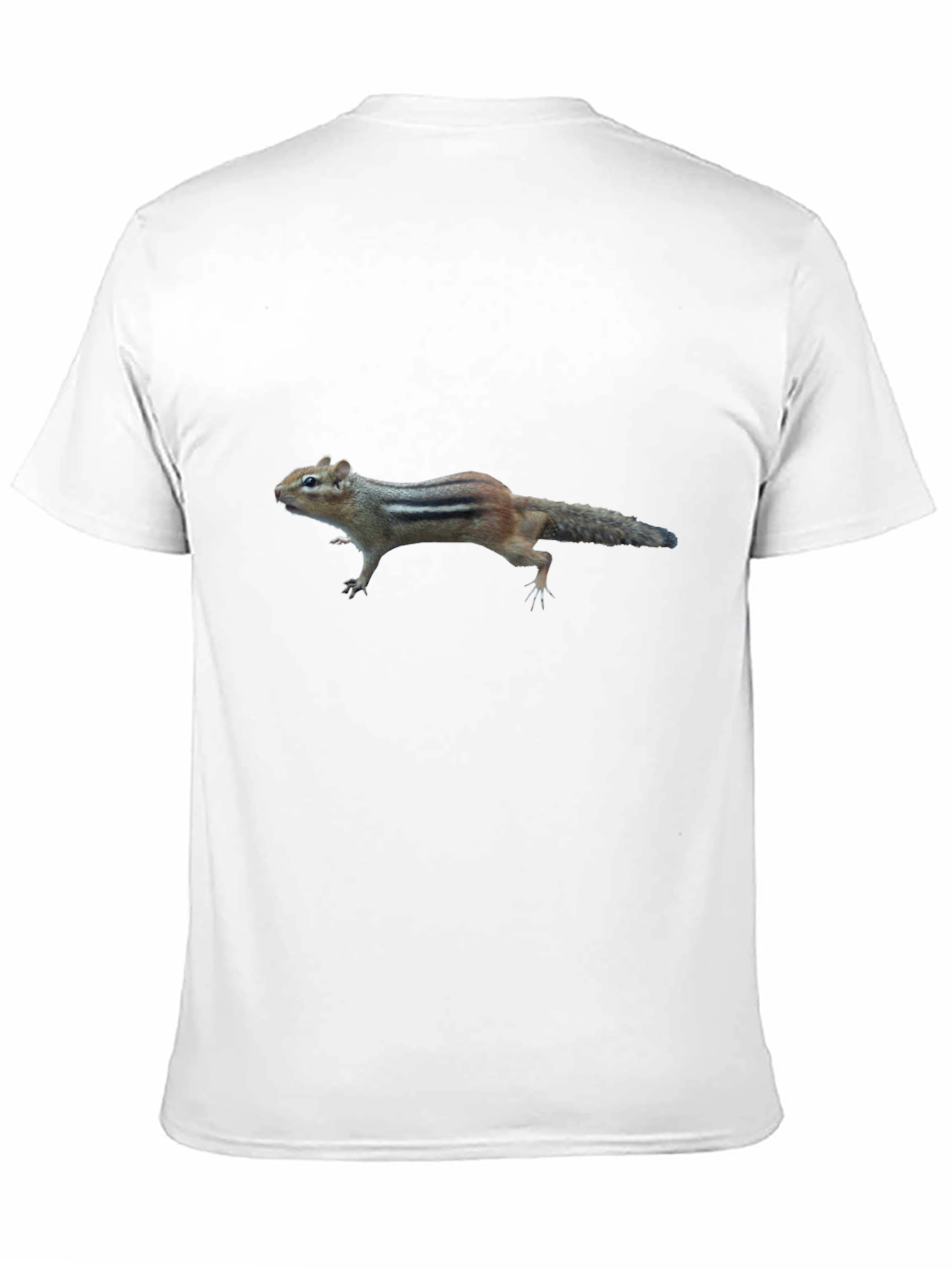 Chipmunk Graphic Tee - Unique Animal Print Shirt