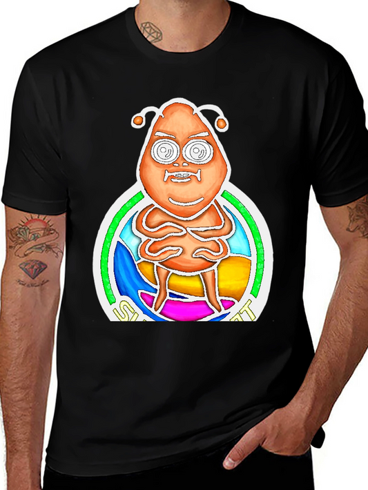 Alien Graphic Print Tee - Quirky Novelty T-Shirt