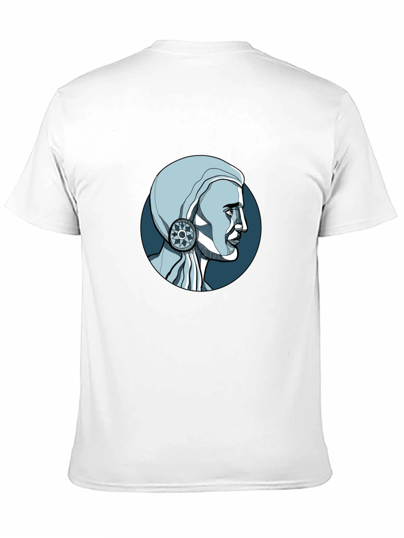Unique Graphic Print T-Shirt - Artistic Design