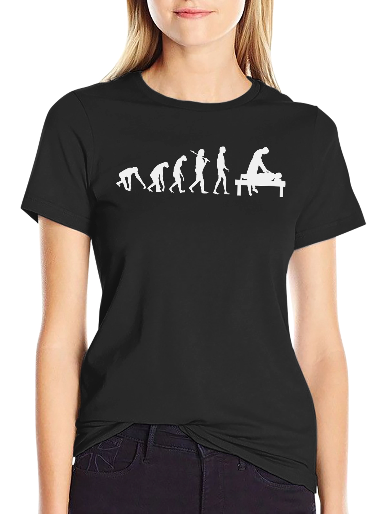 Evolution Massage T-Shirt - Funny Gift