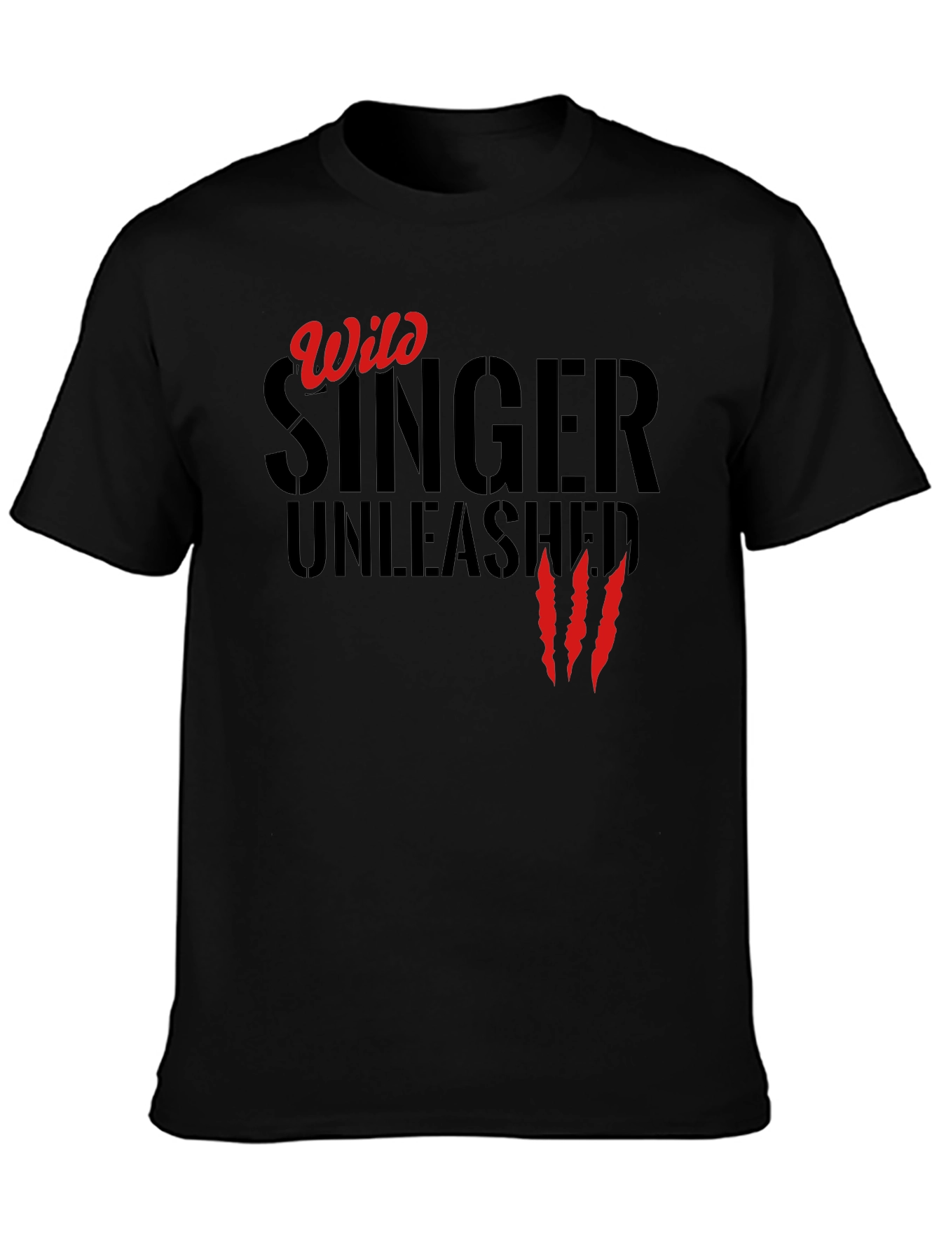 Wild Singer Unleashed T-Shirt - Black