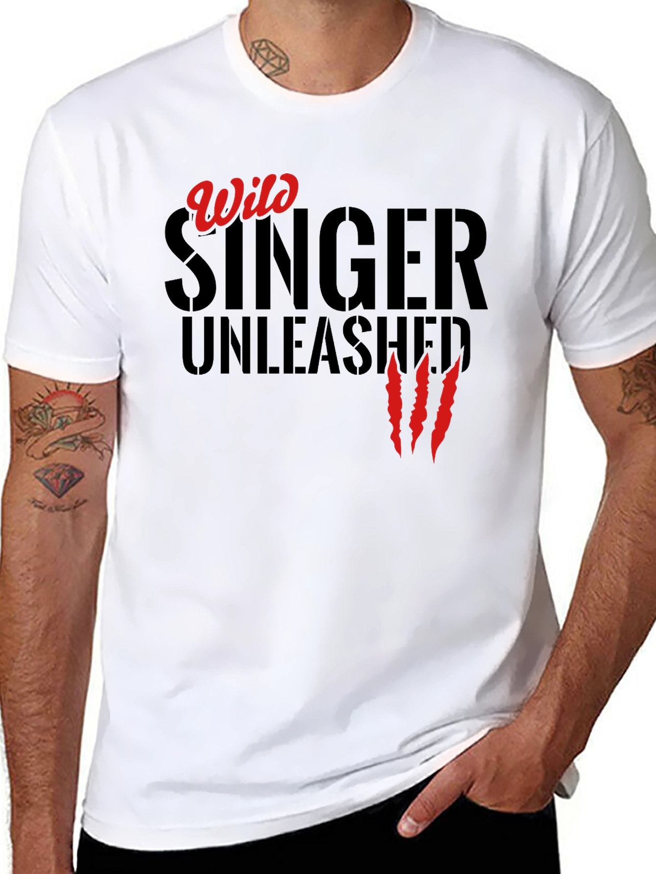 Wild Singer Unleashed T-Shirt - Black