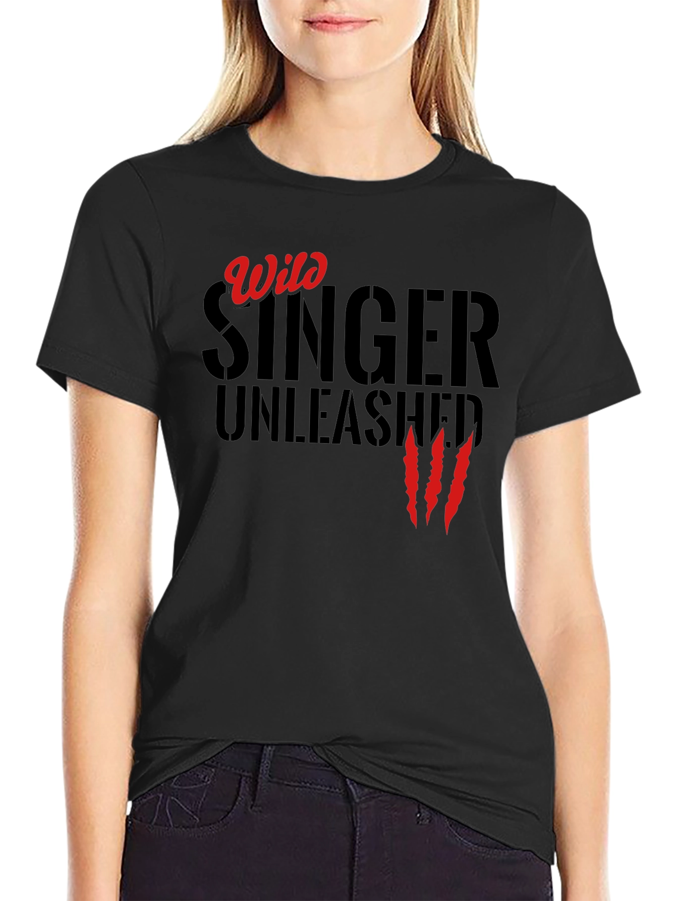Wild Singer Unleashed T-Shirt - Black