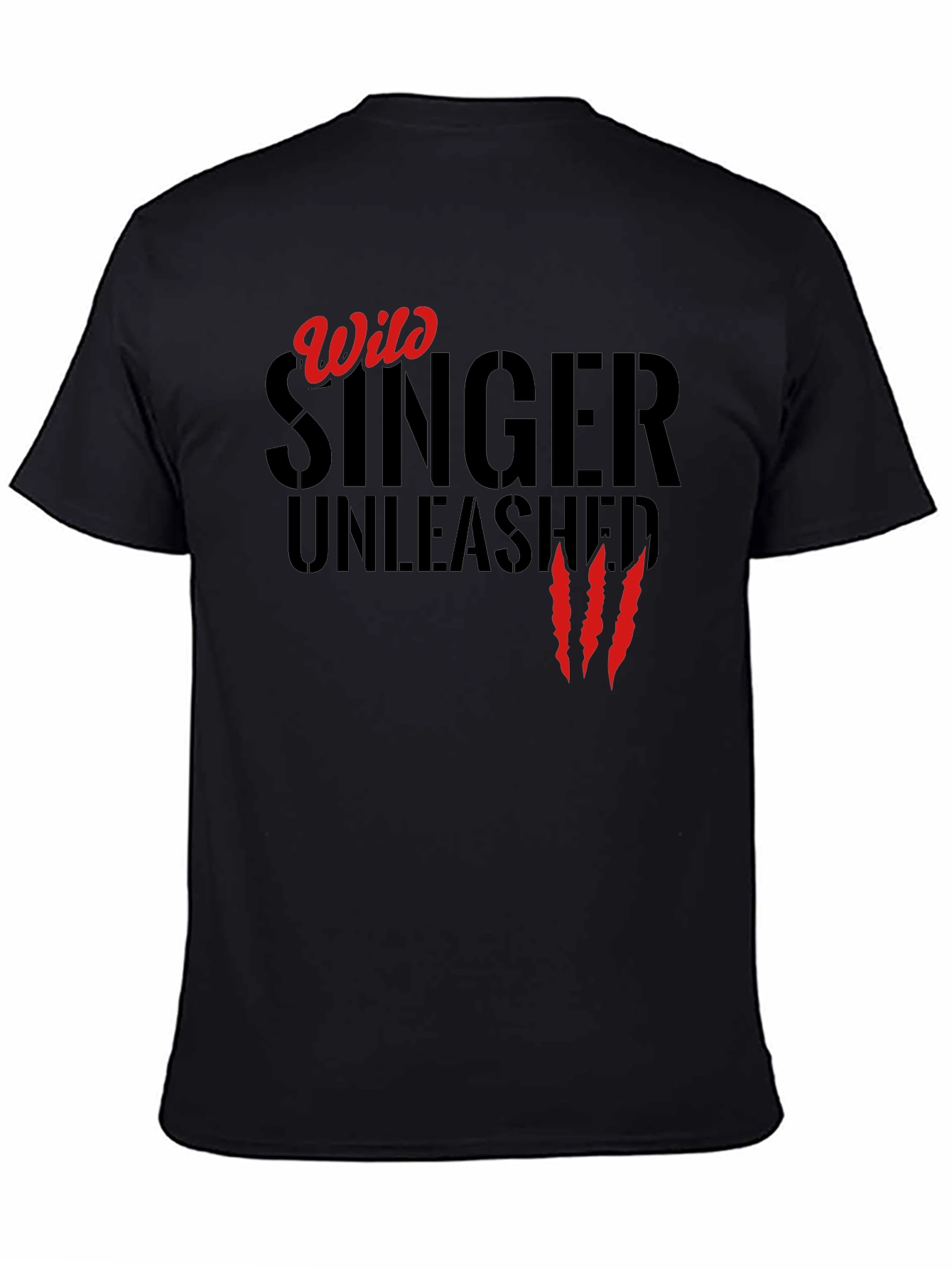 Wild Singer Unleashed T-Shirt - Black