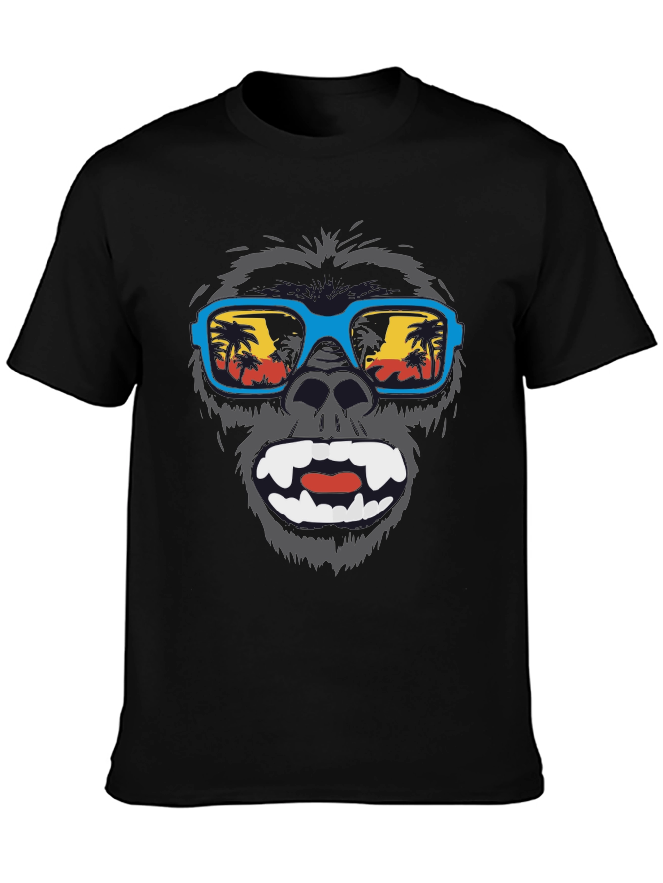Cool Gorilla Beach T-Shirt - Summer Vibes