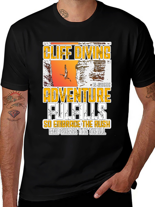Cliff Diving Adventure T-Shirt