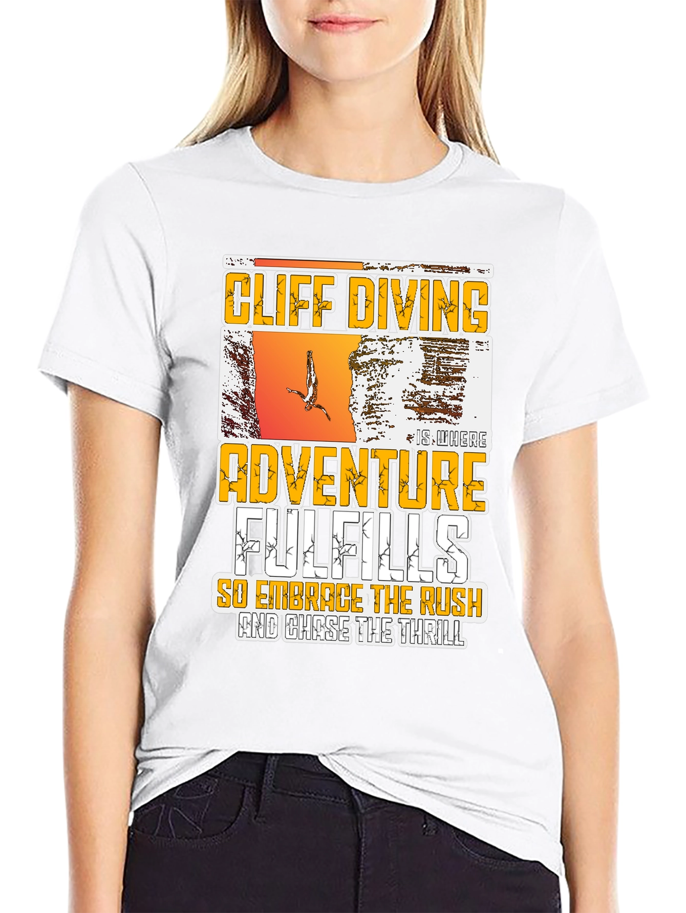 Cliff Diving Adventure T-Shirt