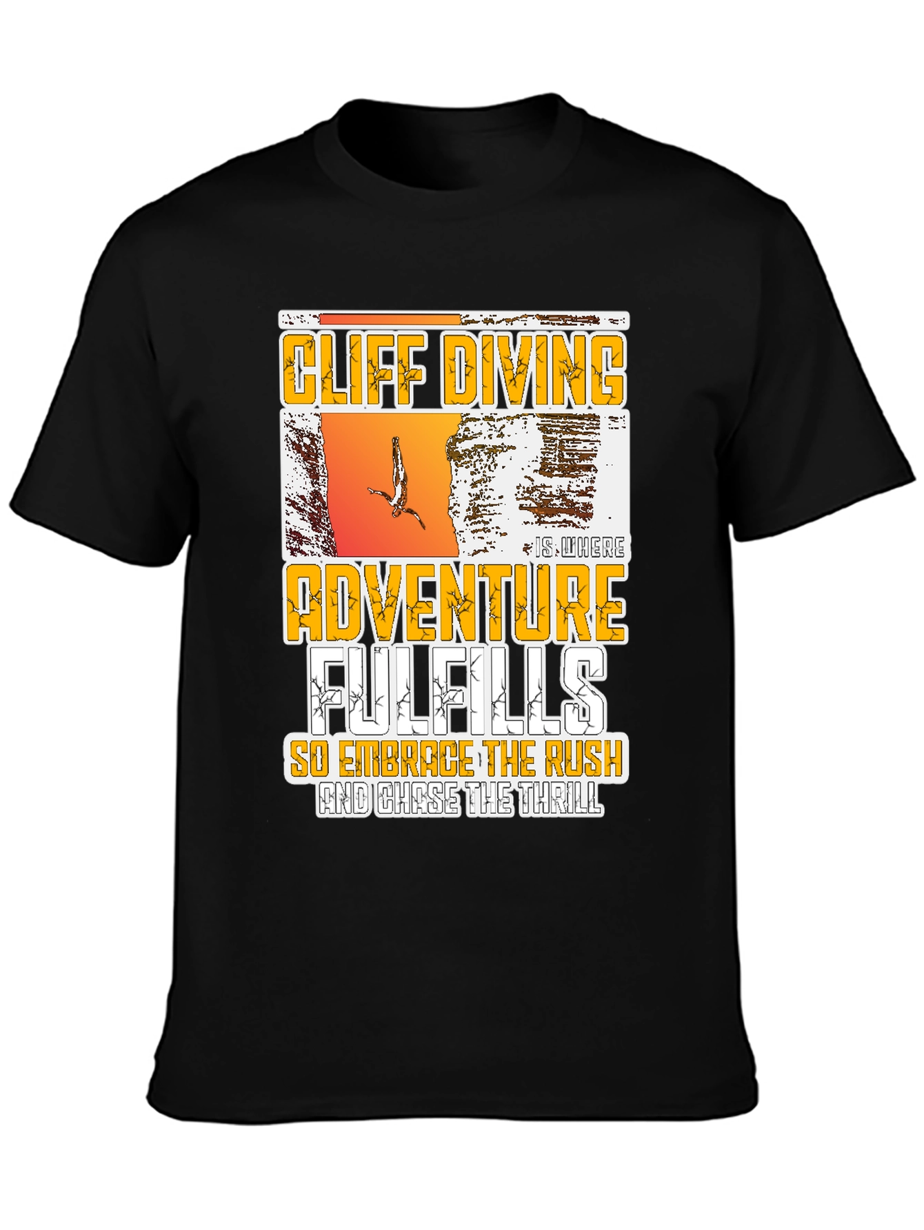 Cliff Diving Adventure T-Shirt