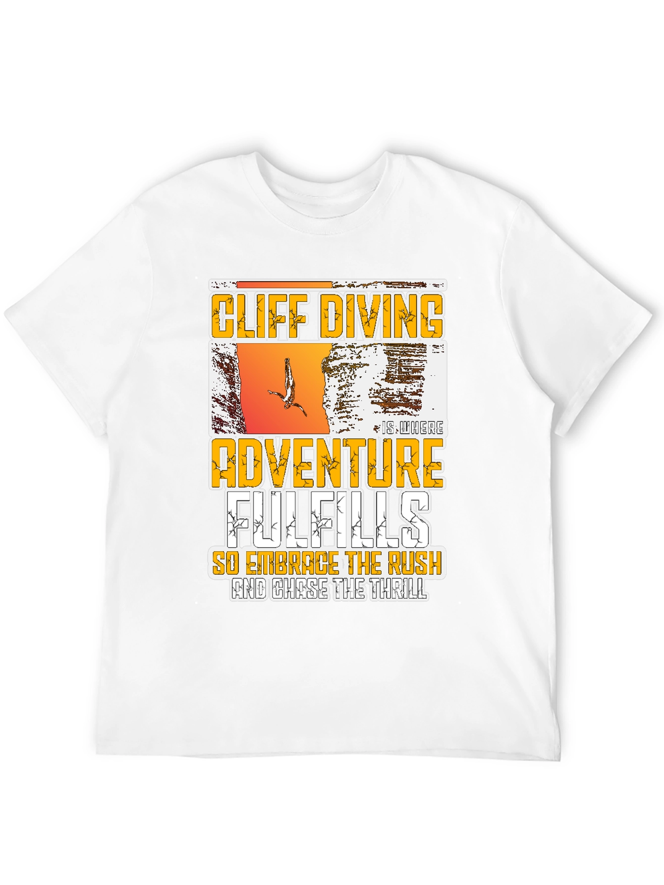 Cliff Diving Adventure T-Shirt