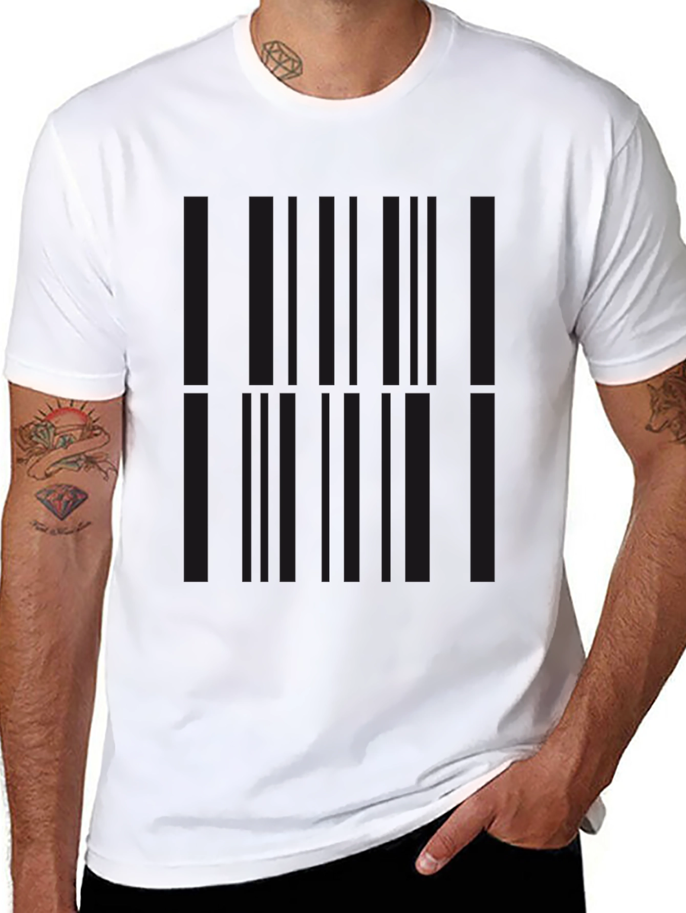 Solid Black Casual Tee - Everyday Comfort