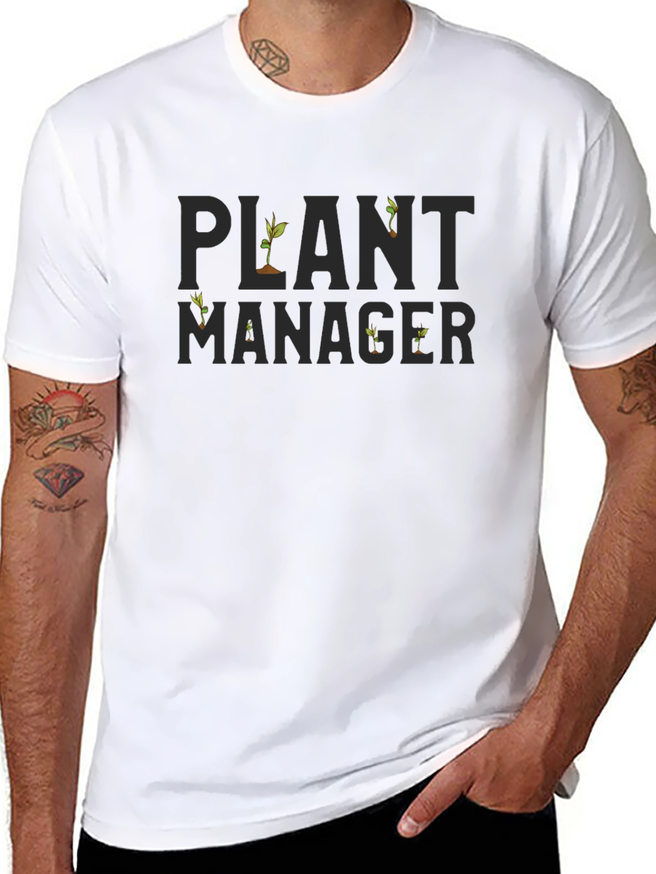 Plant Manager Graphic Tee - Gardening T-Shirt