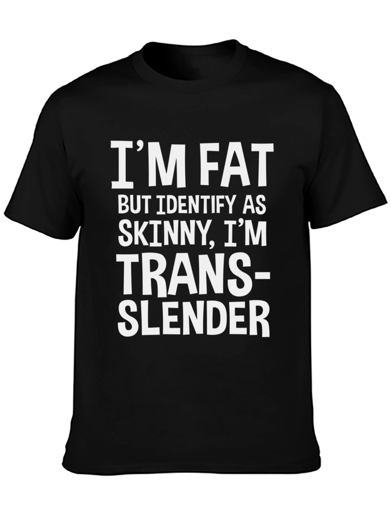 Funny Trans-Slender T-Shirt: Humor & Style!