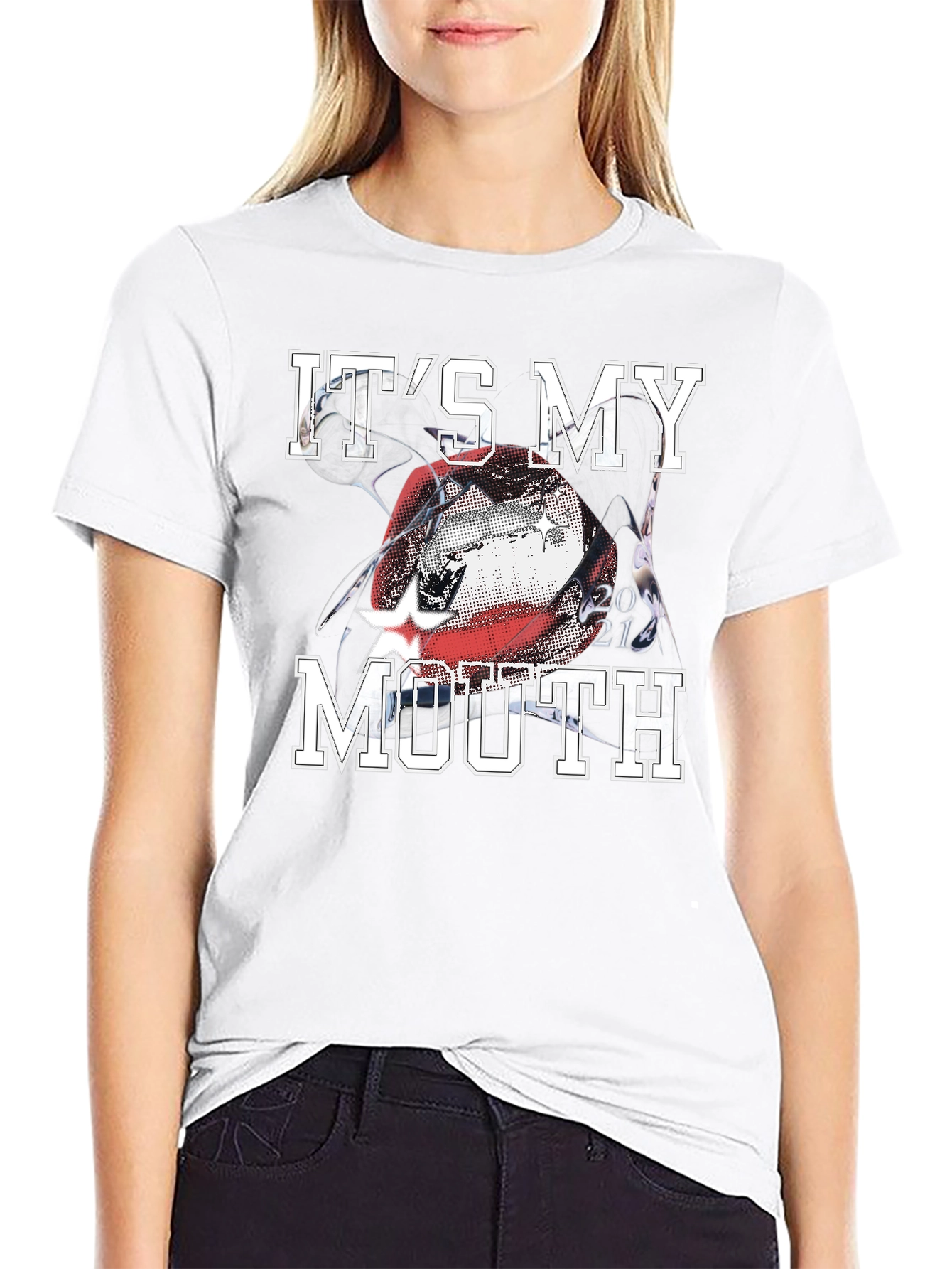 Its My Mouth Graphic T-Shirt