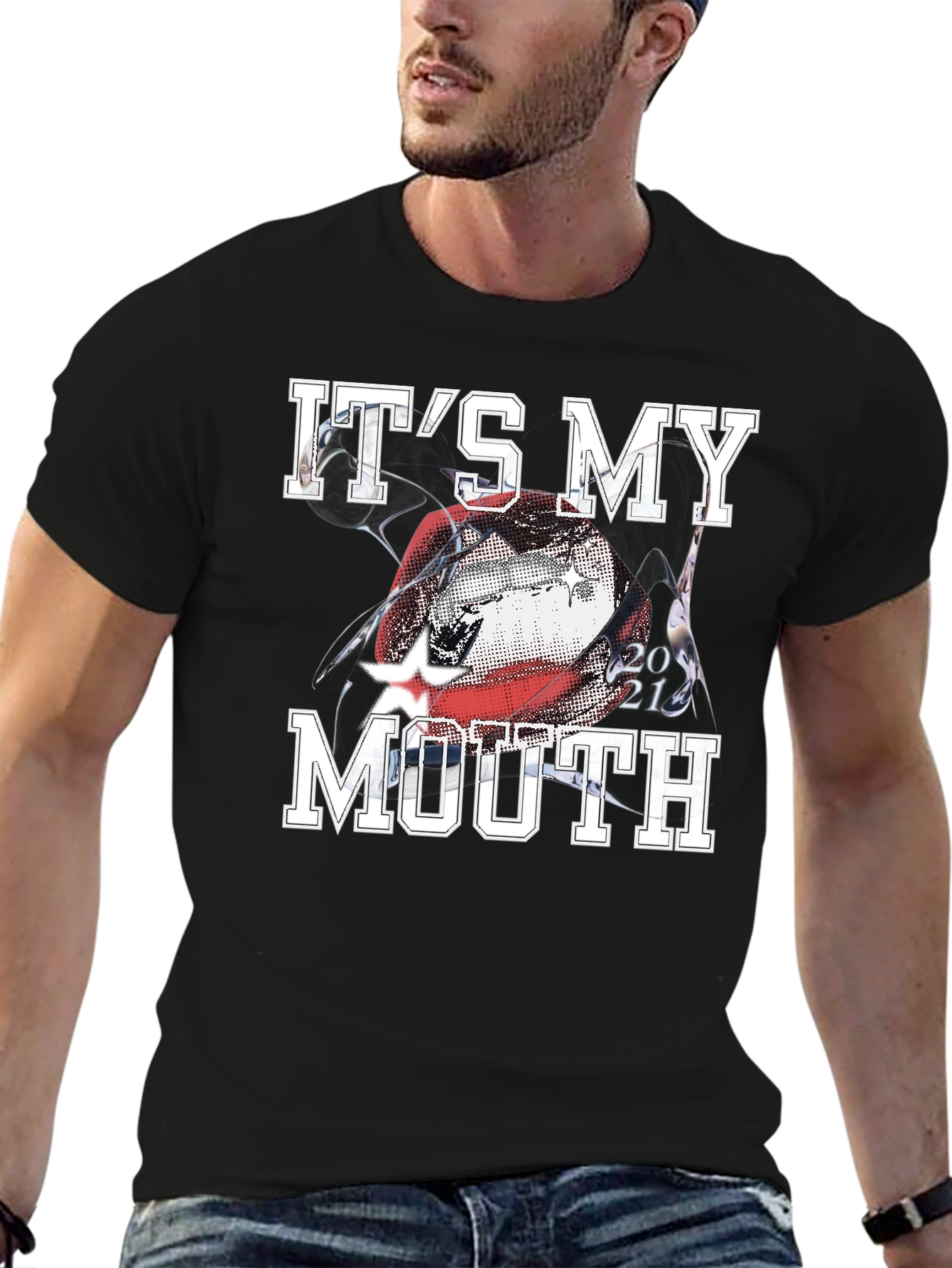 Its My Mouth Graphic T-Shirt