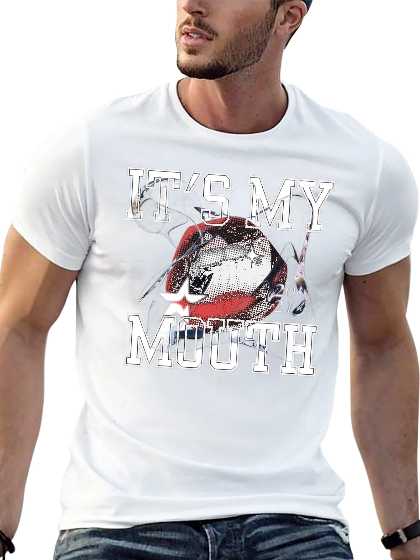Its My Mouth Graphic T-Shirt