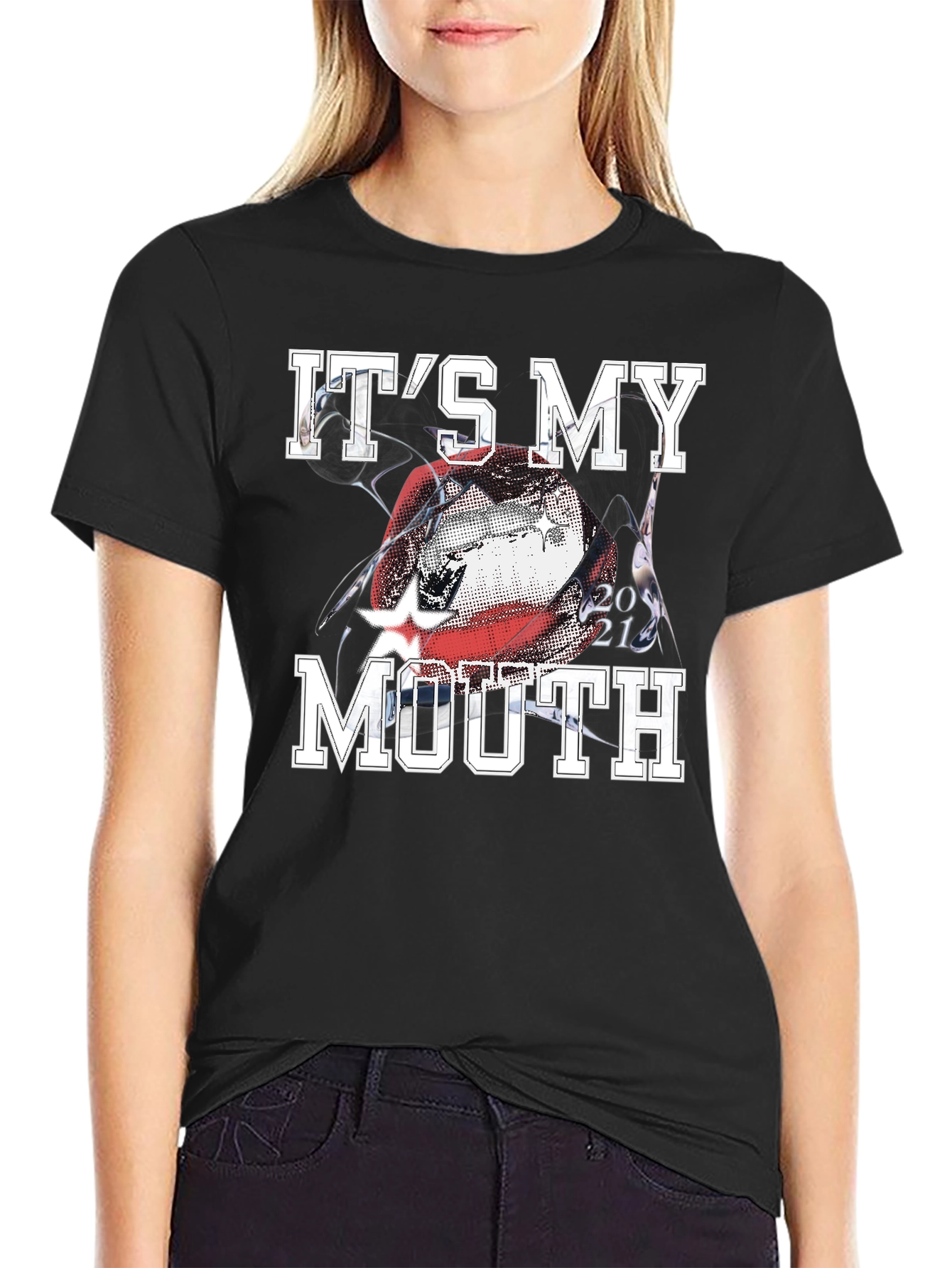 Its My Mouth Graphic T-Shirt