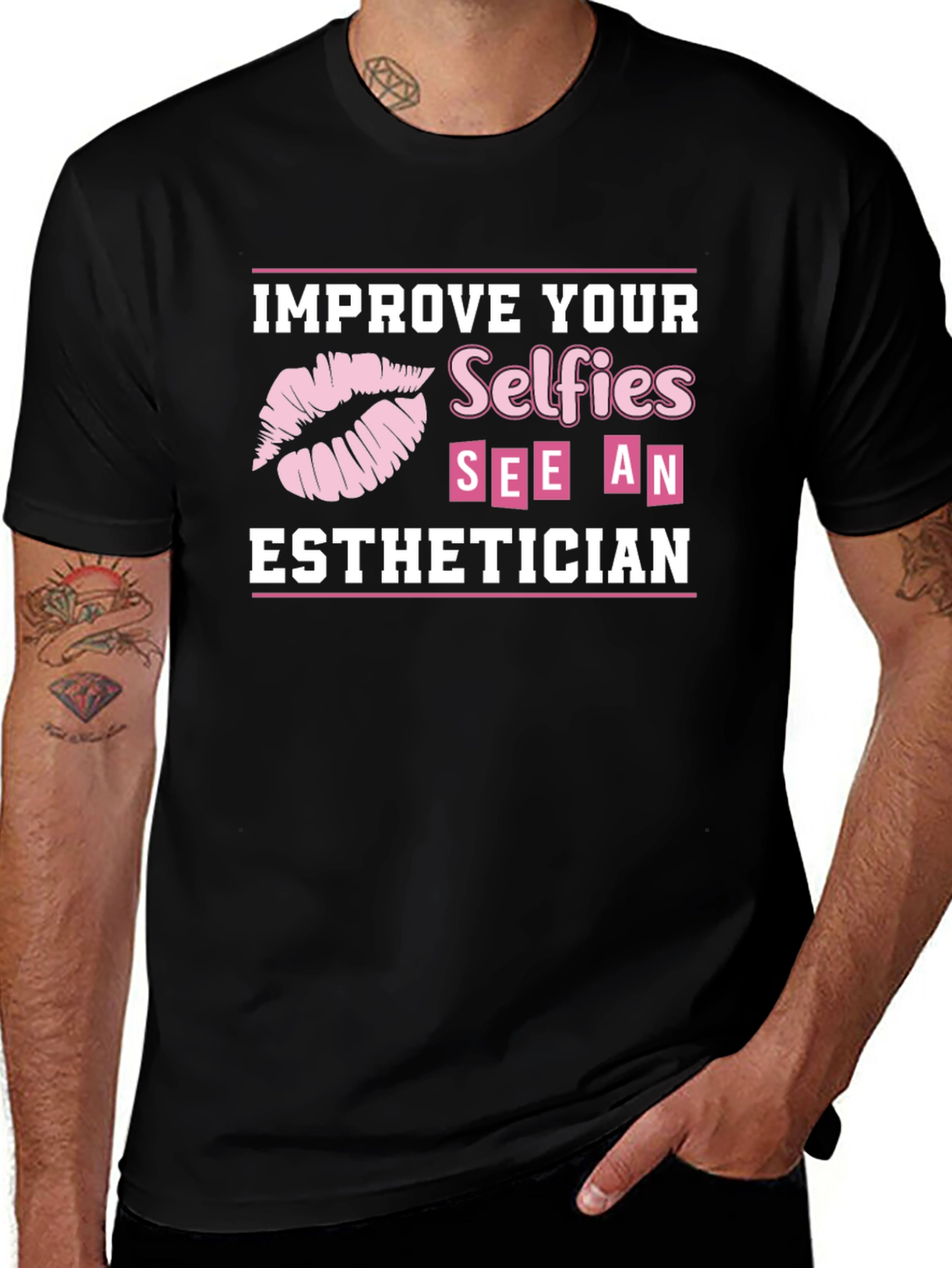 Improve Your Selfies Esthetician T-Shirt