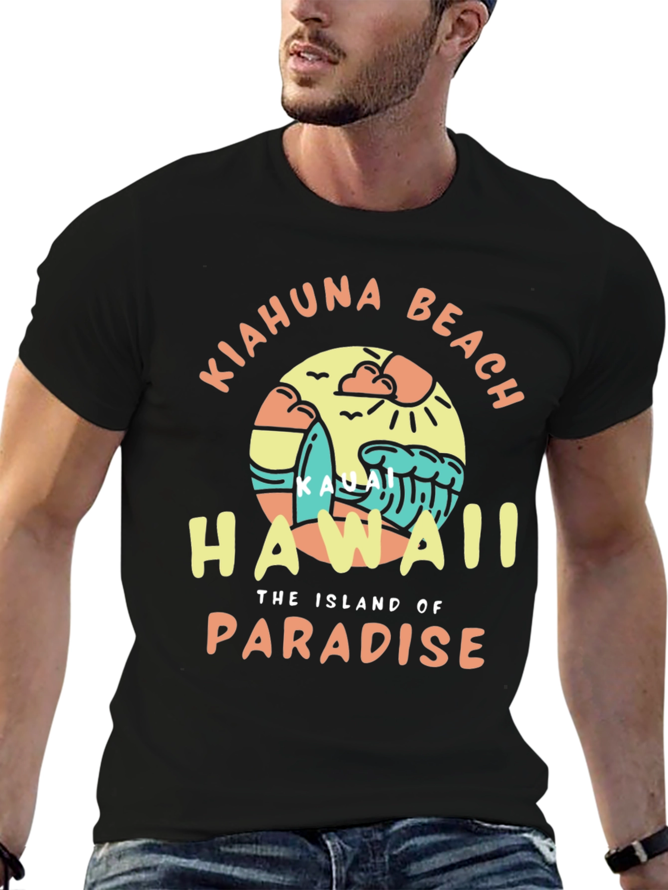 Kiahuna Beach Hawaii T-Shirt: Island Paradise Tee