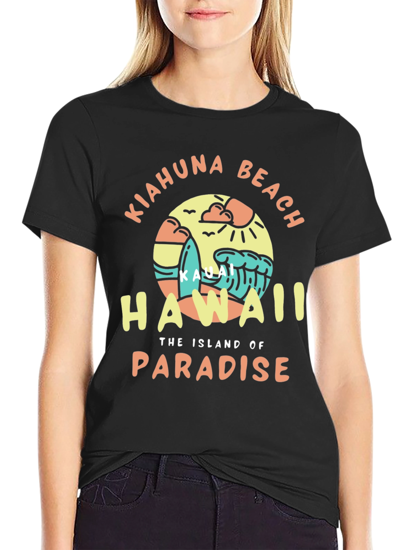 Kiahuna Beach Hawaii T-Shirt: Island Paradise Tee