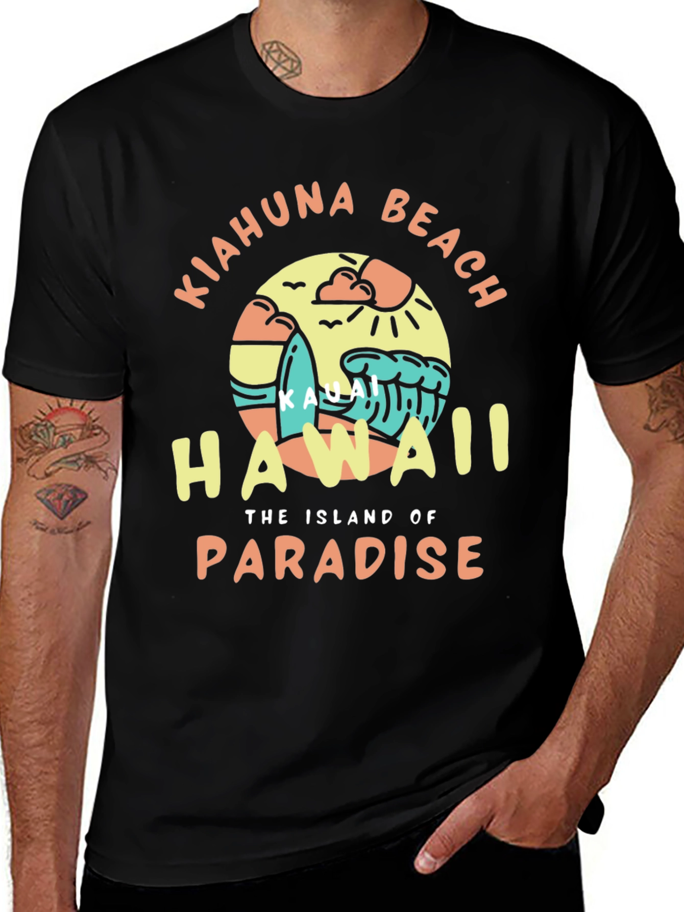 Kiahuna Beach Hawaii T-Shirt: Island Paradise Tee