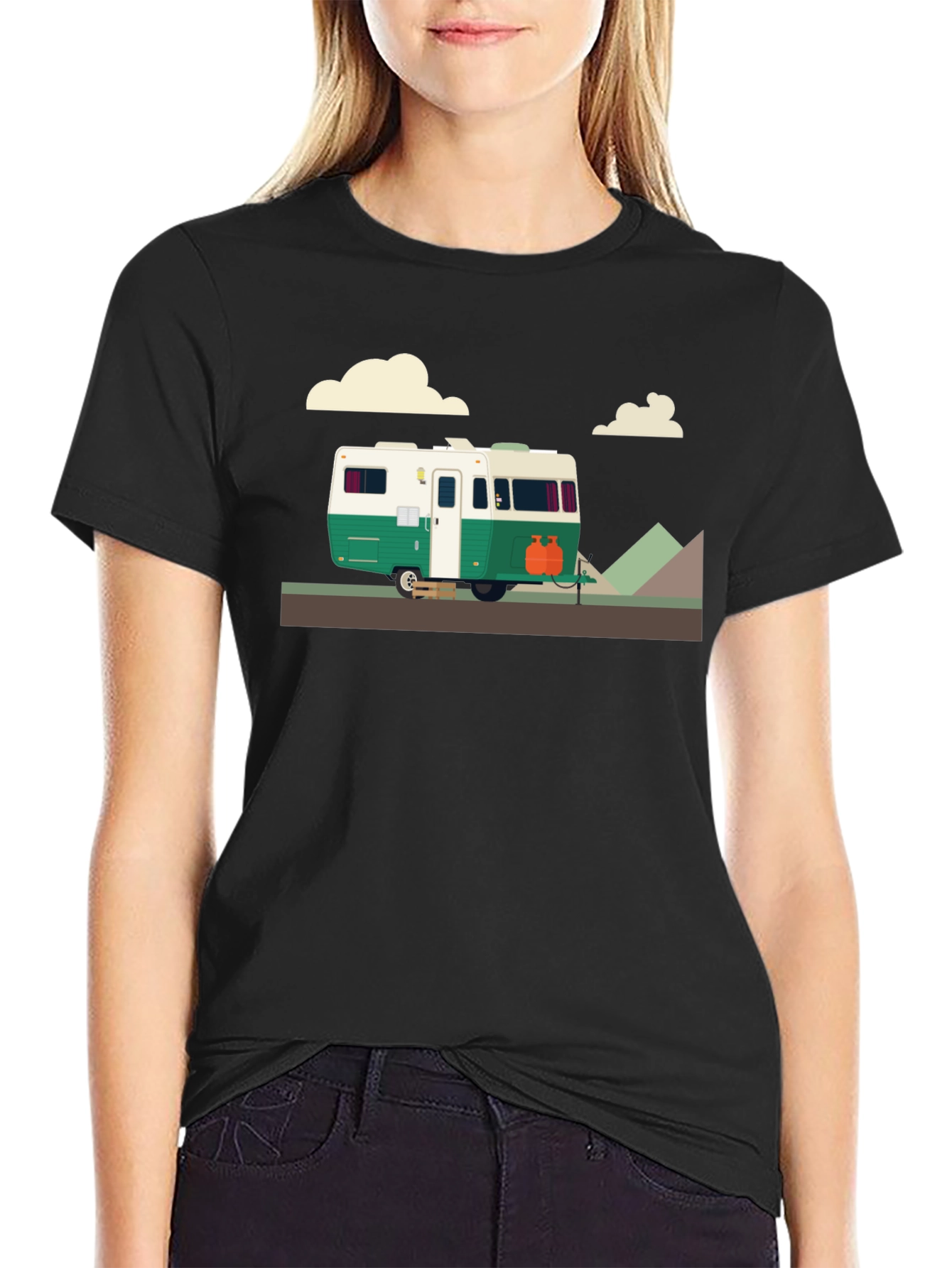 Retro Camper Graphic T-Shirt