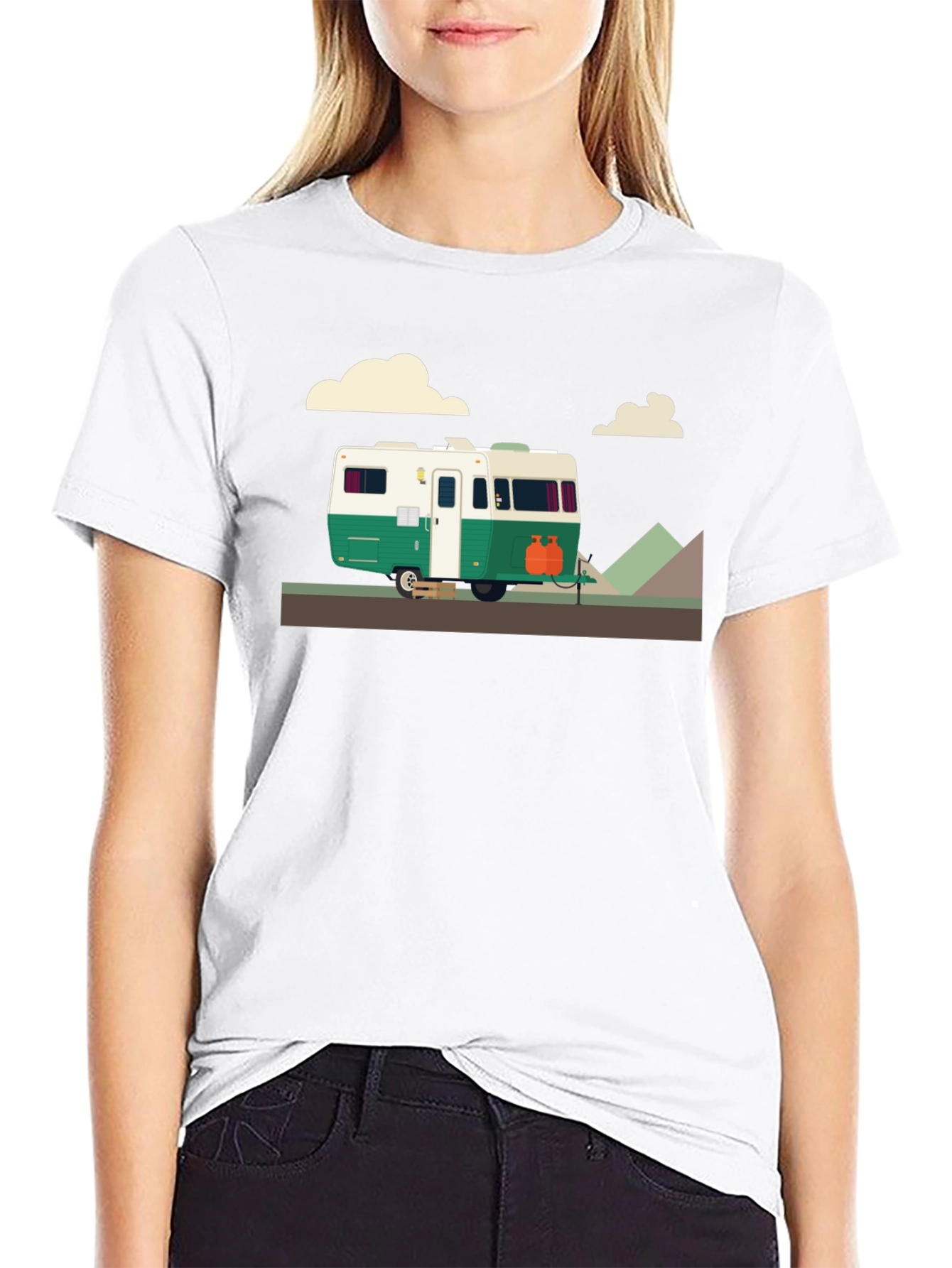Retro Camper Graphic T-Shirt